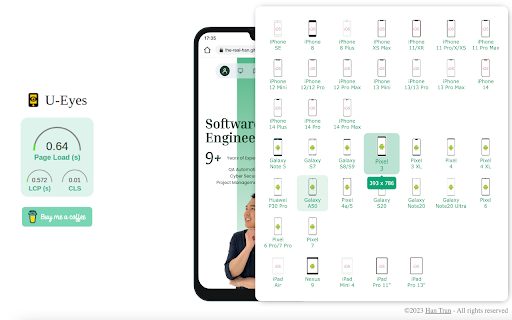U-Eyes: Mobile Simulator screenshot