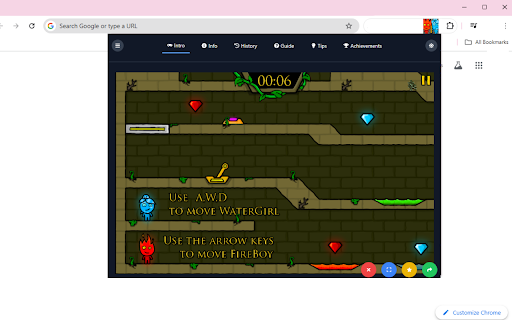 Fireboy Watergirl 1 - Forest Temple screenshot