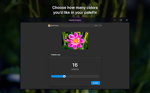Palette Creator screenshot