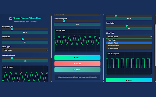 SoundWave Visualizer screenshot