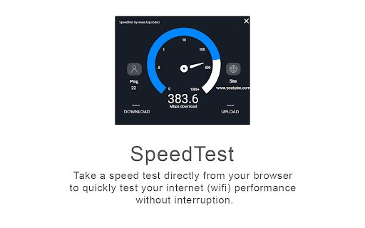 Speed test - wifi speed test screenshot