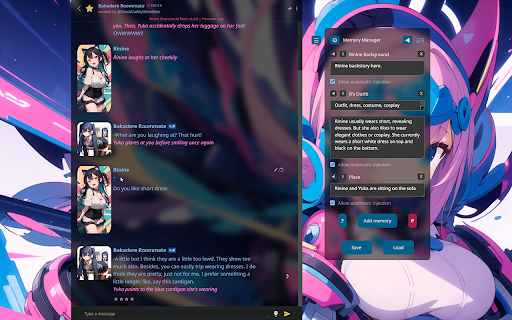 Rinine CharacterAI Tools Lite screenshot