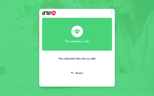 Urban Safe Browsing screenshot