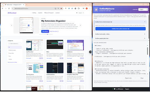 OutlineMySource (v0.1.1) screenshot