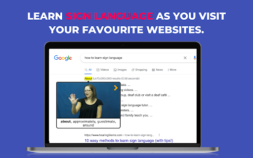 Sign Learner screenshot