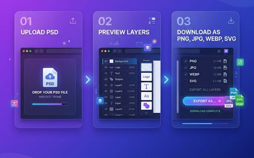 PSD File Viewer screenshot