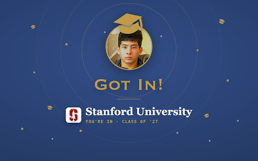 Got In! — College Application & Decision Tracker screenshot