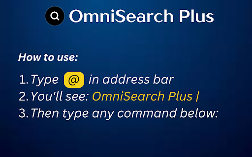 OmniSearch Plus - ChatGPT, Claude, YouTube, Bing Search Bar screenshot
