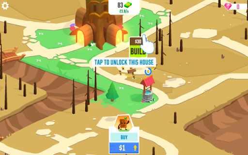 Idle Tree City Unblocked screenshot