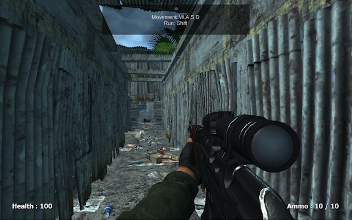 Sniper's Vengeance Shooting Game screenshot