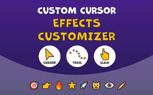 Custom Cursor & Cursor Trails screenshot