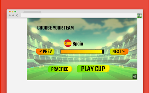 Soccer Skills Euro Cup Unblocked screenshot