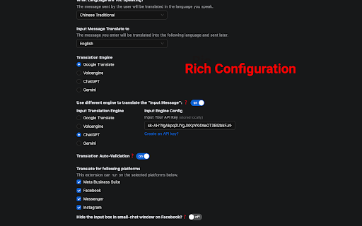 ESUIT | Translation for Meta Business Suite™ screenshot
