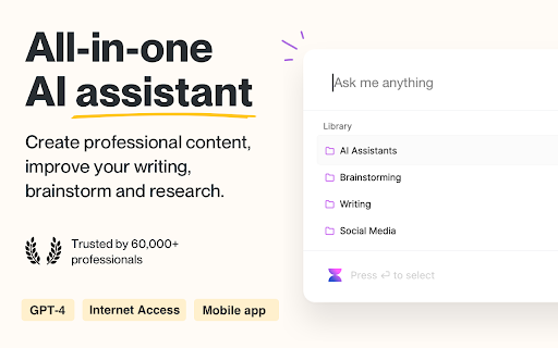 Voila – AI Assistant, Copilot and AI Writer screenshot