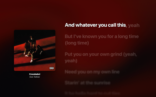 Better Lyrics Shaders screenshot