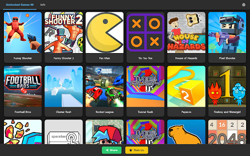 Unblocked Games 66 - 80+ Online Games in One Place screenshot