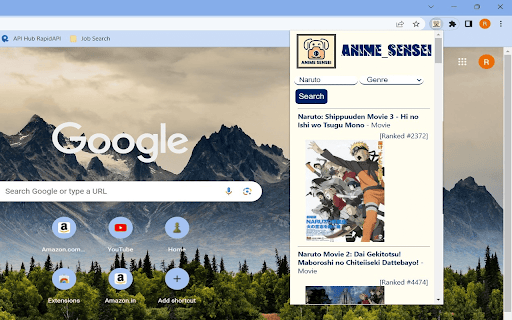 Anime Sensei screenshot