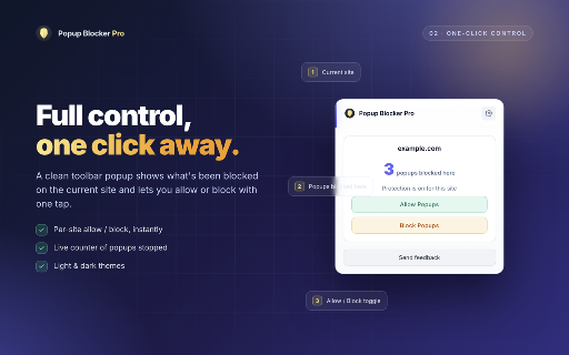 Popup Blocker Pro screenshot