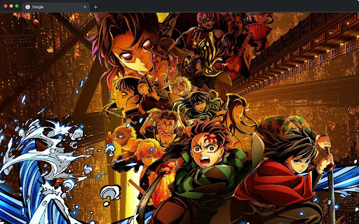 Kimetsu no Yaiba Wallpapers New Tab - Demon Slayer Anime Backgrounds screenshot