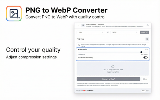 PNG to WebP screenshot