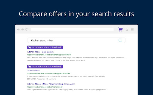 United Airlines MileagePlus Shopping℠ screenshot