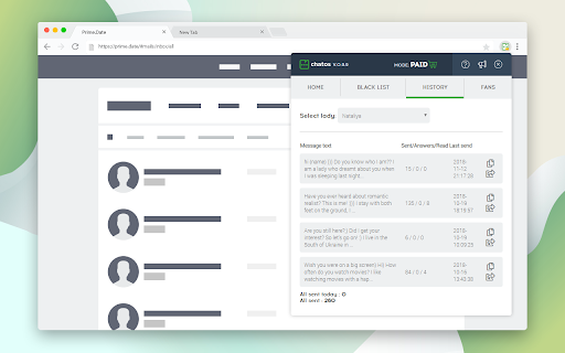 Talkytimes|Datame|Prime mails multi-account screenshot