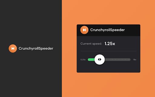 Crunchyroll Speeder: adjust playback speed [QVI] screenshot