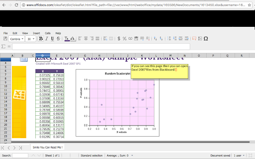 XLS Editor screenshot