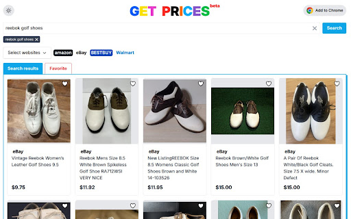 Get Prices screenshot