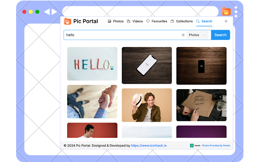 PicPortal screenshot
