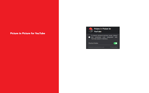 Pic-in-Pic Floating Window works with Youtube [QVI] screenshot