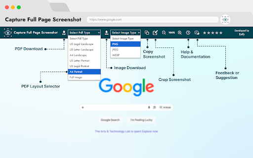 Capture Full Page Screenshot screenshot