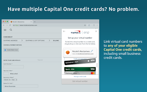 Eno® from Capital One® screenshot