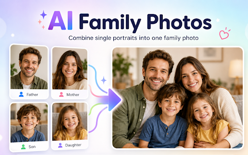 AI Family Photos - AI Family Portrait Generator screenshot