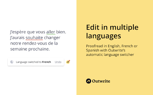 Outwrite — Grammar checker & rewrite tool screenshot