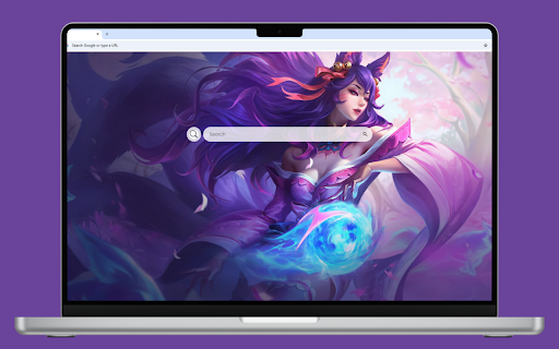 League of Legends Ahri Live Wallpaper screenshot