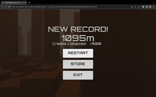Hover Racer Drive Online Unblocked Games screenshot