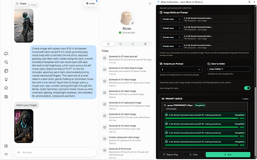 Muse Automation - Auto Muse on Muse.ai screenshot