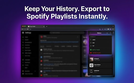 Song Finder - Identify Songs & Lyrics (Music Recognition) screenshot