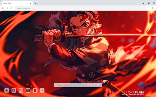 Tanjiro Kamado Demon Slayer Live Wallpaper screenshot
