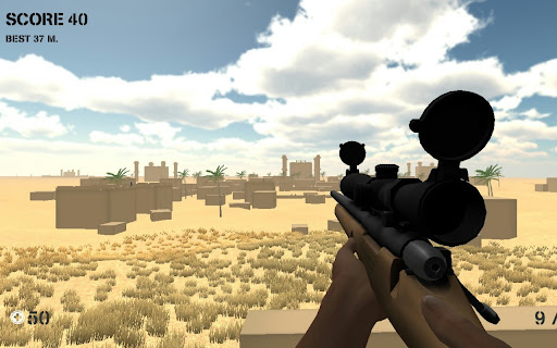 Sniper Gun Shooting Unity game screenshot