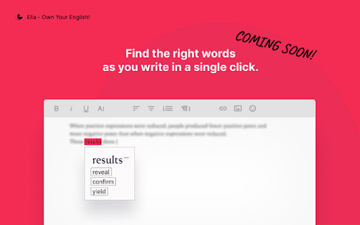 Elia – Own your English! screenshot