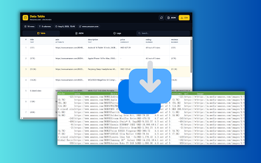 WebScraper Assistant - List Extractor & Image Downloader screenshot