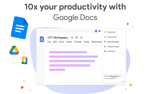 GPT Workspace screenshot
