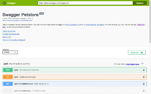 Swagger UI - API Documentation Viewer screenshot