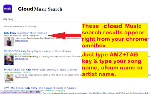 Cloud Music Web Player screenshot
