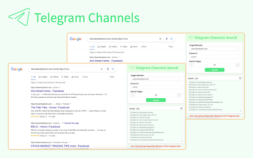 Telegram Channels - TG Channel Link Search screenshot