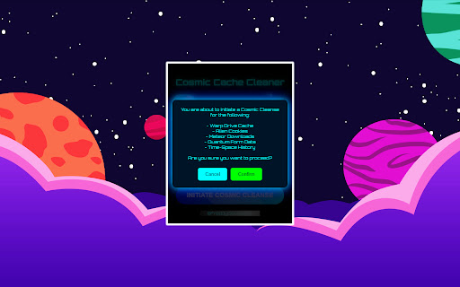 Cosmic Cache Cleaner screenshot