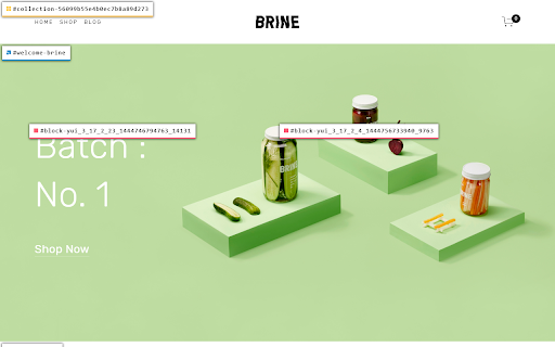 Squarespace ID Finder screenshot