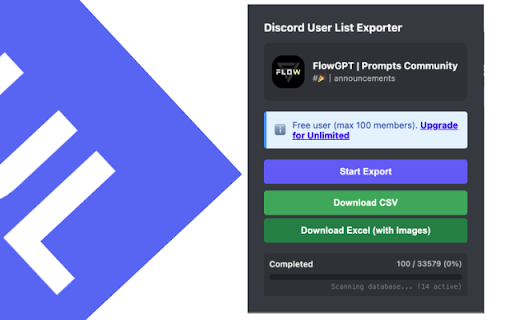 Discord User List Exporter - DiscordKit screenshot